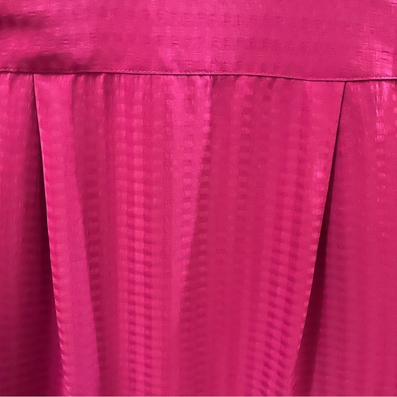 Fuchsia Zac & Rachel Blouse Size Petite Small - Picture 7 of 9